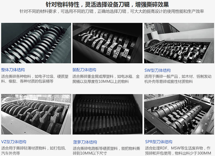 易拉罐撕碎機刀輥